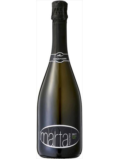 アジィエンダ・アグロビオロジカ　サン・ジョヴァンニ マルタ パッセリーナ ブリュット 白ワイン NV 750ml Marta Passerina Brut 母の日 父の日 プレゼント ギフト 誕生日 贈り物