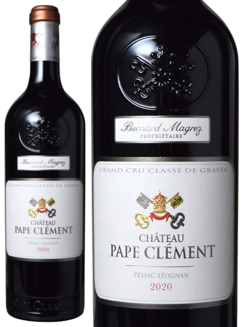 シャトー パプ クレマン 赤ワイン フランス ボルドー 2020 750 Chateau Pape Clement Rouge budouya-10009661 世界のワイン葡萄屋 パッケージ画像
