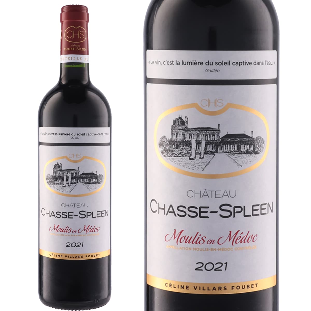 シャトー シャス スプリーン 赤ワイン フランス ボルドー / オー・メドック 2021 750 Chateau Chasse Spleen