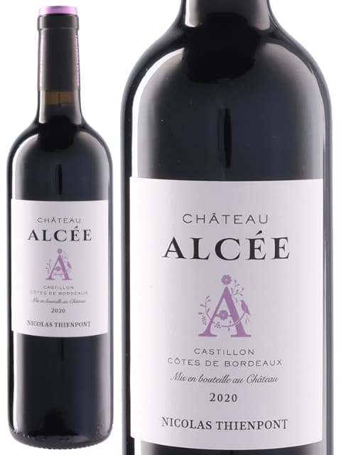 ティエンポン ファミリー シャトー アルセ 赤ワイン フランス ボルドー 2020 750 Chateau Alcee budouya-10009759 世界のワイン葡萄屋 パッケージ画像
