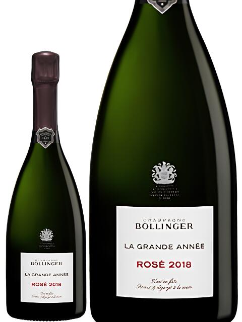 ボランジェ 　ラ グラン ダネ ロゼ スパークリングワイン フランス シャンパーニュ 2018 750 Bollinger La Grande Annee Rose (in wood box)