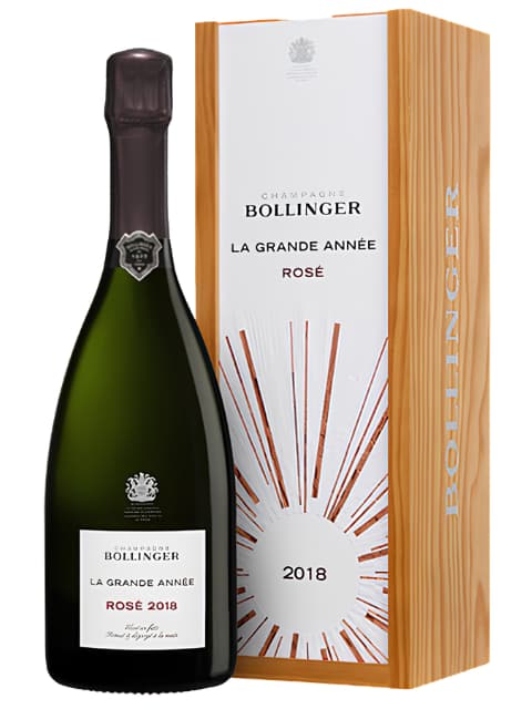 ボランジェ 　ラ グラン ダネ ロゼ（木箱入り） スパークリングワイン フランス シャンパーニュ 2018 750 Bollinger La Grande Annee Rose (in wood box)