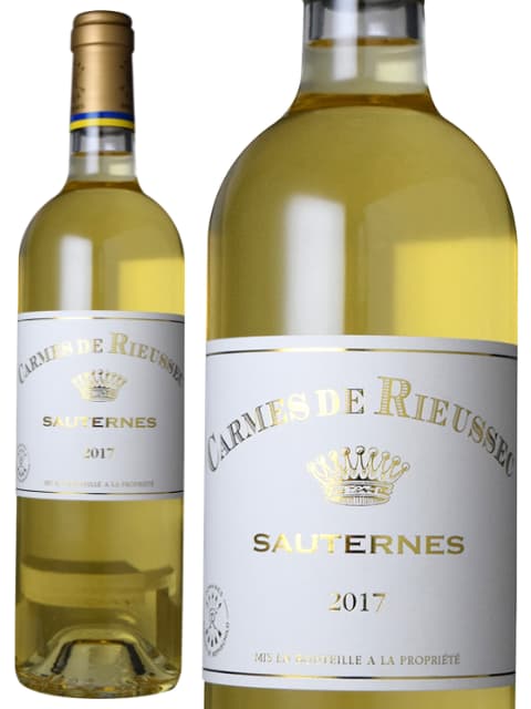シャトー リューセック カルム ド リューセック 2017 白ワイン フランス ボルドー 2017 750 Carmes de Rieussec budouya-10012822 世界のワイン葡萄屋 パッケージ画像