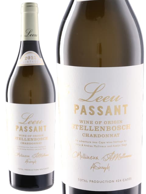リーウ パッサン ステレンボッシュ シャルドネ 白ワイン 南アフリカ ウエスタン・ケープ 2023 750 Leeu Passant Stellenbosch Chardonnay