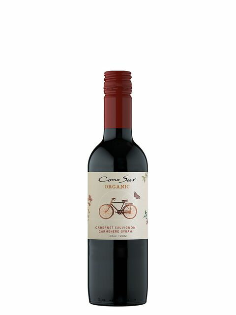 B[jERmX RmX I[KjbN JxlE\[Bj / Jl[ / V[ n[t ` ` ԃC 375 2021 Cono Sur Organic Cabernet Sauvignon & Carmenere & Syrah Half