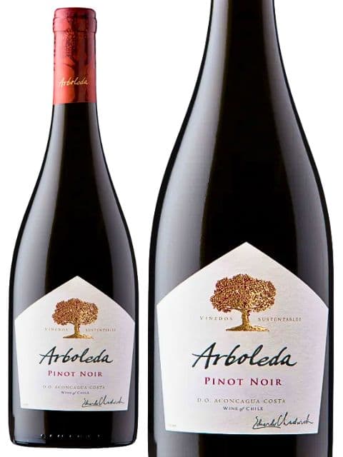 アルボレダ ピノ ノワール 赤ワイン チリ アコンカグア 2023 750 Arboleda Pinot Noir