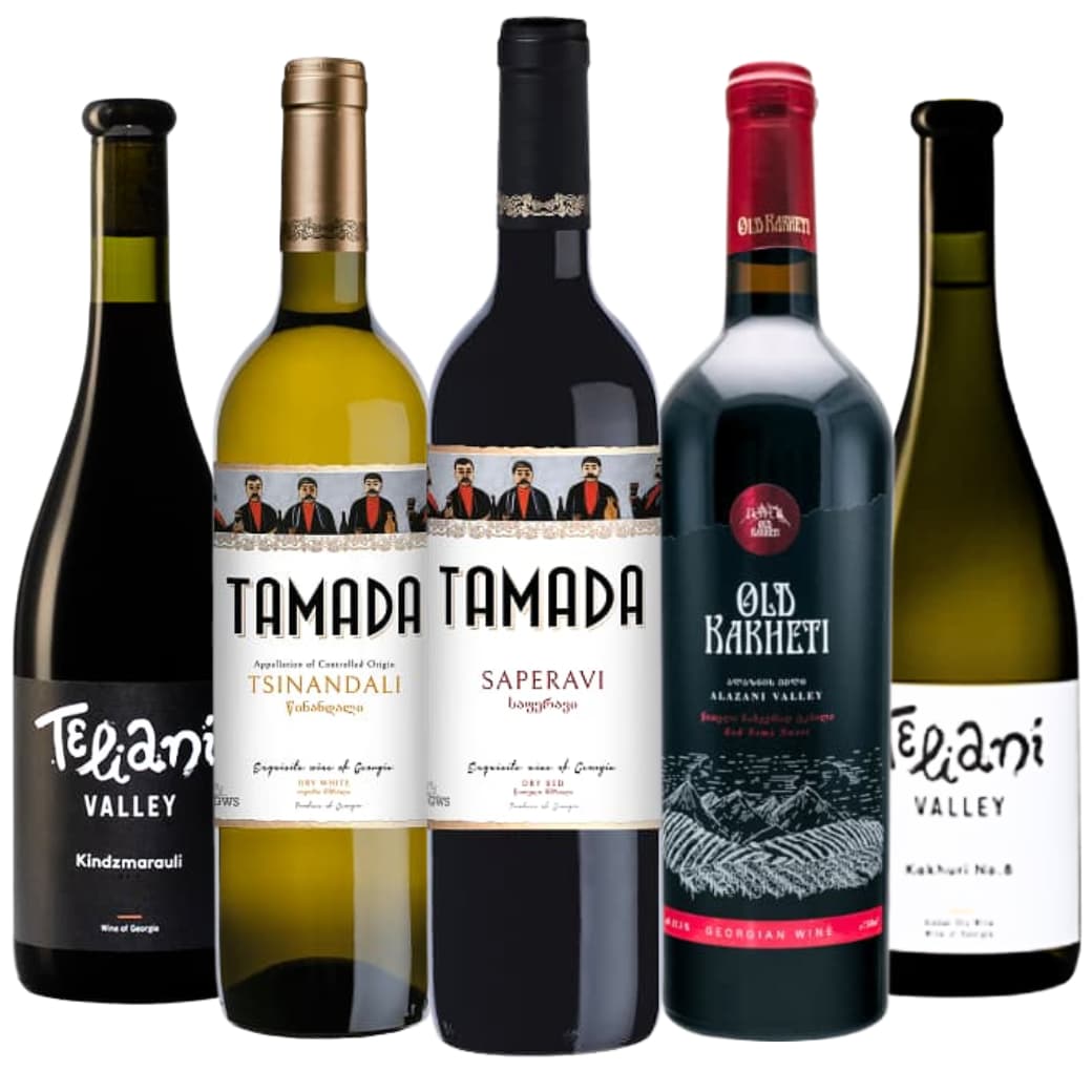 楽天世界のワイン葡萄屋【初心者にもおすすめ】ジョージアワイン入門5本セット ワインセット