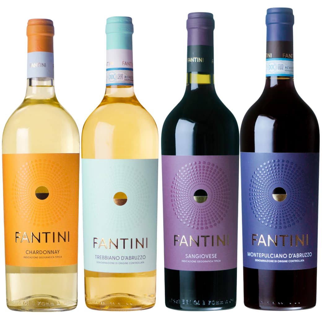 《送料無料》『イタリア最優秀生産者 ファルネーゼ』特選4本セット 飲み比べ ワイ...