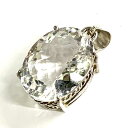 【バディ/シルバーアクセサリー】シルバー925 /水晶/ ハンドメイド/ペンダントトップ/天然石/実店舗のあるお店【シルバーショップ/バディ】 ST-176 水晶ペンダントトップ 水晶 クォーツ