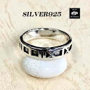 バディシルバーアクセサリーリング シルバー925 ローマ数字 リング(4)