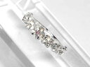 【バディ/シルバーアクセサリー】シルバー925/プルメリア/ピンキーリング/花/1号~/実店舗のあるお店【シルバーショップバディ】 1-2065