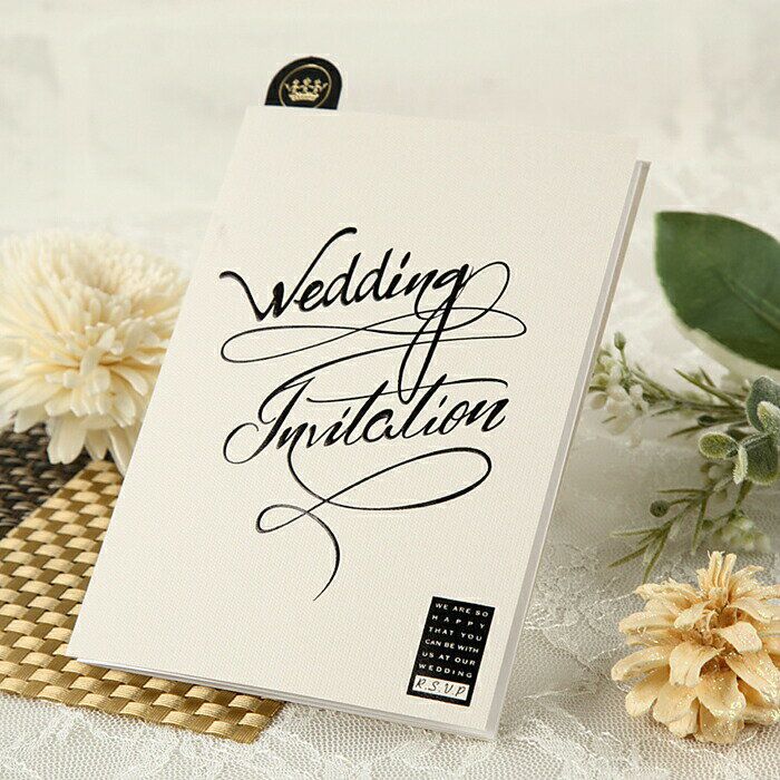 結婚式 招待状 手作りセット用紙 台紙 封筒 はがき シール