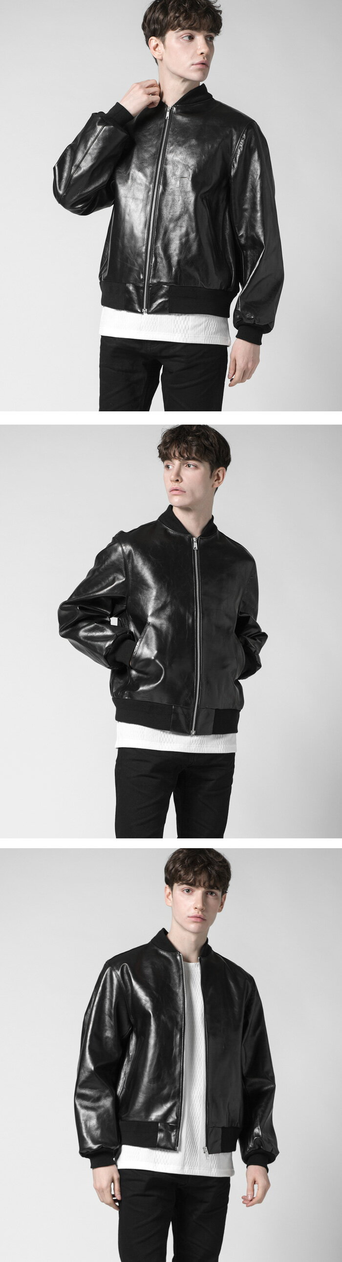 AMY(エイミー)ラムレザー MA-1 フライトジャケット PUREGOLD BUFFALO BOBS バッファローボブズ BUFFALO BOBS