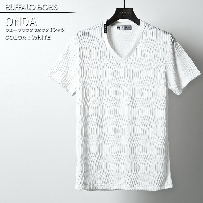 ONDA(オンダ)ウェーブタック Vネック Tシャツ BUFFALO BOBS バッファローボブズ