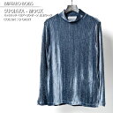 SUGIAYA-MOCK(スギアヤ-モック)ベロアヘリンボーン モックネック 長袖 Tシャツ BUFFALO BOBS バッファローボブズ
