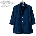 COZZA SHIRT JKT(コッザ シャツジャケット)イタリアンカラー シャツジャケット BUFFALOBOBS バッファローボブズ