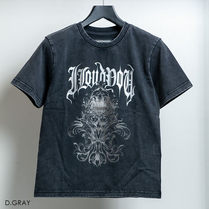 Rakuten - LILY SKULL-S(リリースカル-エス)クルーネック プリント チビTシャツ BACKSTAGE PASS バックステージパス