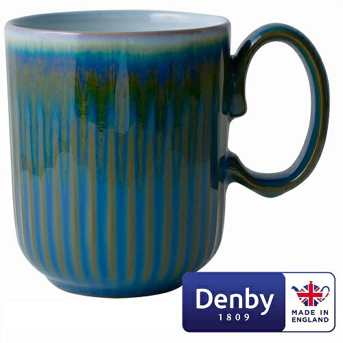 【送料無料】Denby デンビー おしゃれ マグカップ フルーテッドマグ 350ml グリニッジ イギリス製 インテリア雑貨の専門店 キッチン用品 ティーカップ マグカップ ギフト プチギフト 贈り物 オフィス カフェ プレゼント リッチボーイ