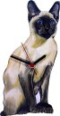 【送料無料】Lark Rise Designs ラークライズ ウッド クロック キャット SIAMESE CAT イギリス製 インテリア雑貨の専門店 オシャレ ...