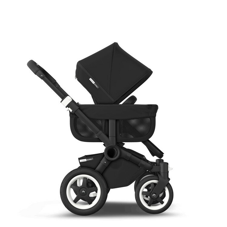 バガブー ドンキー2 モノ コンプリート ブラック/ブラック/ブラック｜ Bugaboo バガブーベビーカー ドンキー Donkey 2 ベビーカー 新生児 赤ちゃん バギー 折りたたみ a型 b型 ab型 リクライニング 海外 おしゃれ 軽量 0歳 1歳 二人乗り 二人乗りベビーカー 兄弟 コンパクト