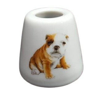 歯ブラシスタンド【ブルドッグ】日用品　ブルグッズ　bulldog　ブルドッグ雑貨