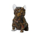 樹脂 タイガーストーン フレンチブルドッグ frenchbulldog お供え ギフト プレゼント 🎄父の日 誕生日 バレンタインデー インテ...