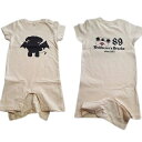 ★ぶひーずおらちょ★ベビーロンパース【Buhheeee's Oracho】自社オリジナル商品 夏 お出かけ 帰省 ギフト