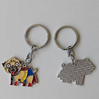 ＼＼Black Friday sale　通常価格500円／／PUG　パグ　キーホルダー　パグ雑貨　パググッズ　パググッズ