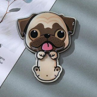 ダイカットマグネット パグ 雑貨 ギフト pug パググッズ パグ雑貨