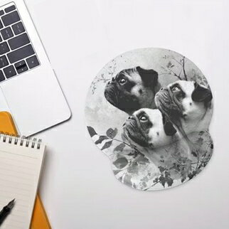 ＞＞再入荷＜＜　マウスパッド【1】パグ　ギフト　バレンタインデー　クリスマス　ホワイトデー　誕生日　PUG　パググッズ　パグ雑貨　リストレスト 手首 リストレスト付マウスパッド リストレスト一体型　PC パソコン 周辺機器 在宅ワーク リモートワーク