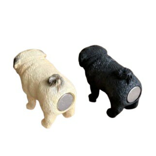 ☆黒パグ☆パグ 立体マグネット パグ雑貨 フィ...の紹介画像2