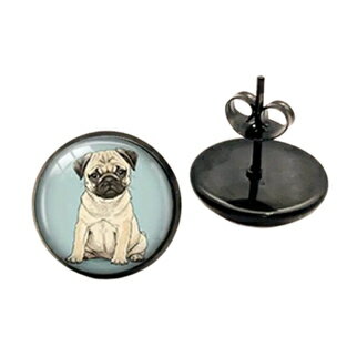 Rakuten - パグ　ピアス　シンプル　　PUG　プチギフト