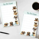 to do list パグ メモ 雑貨 文具 プチギフト pug パググッズ