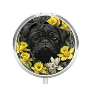 Rakuten - 【再入荷】黒パグ　PUG　サプリケース　パグ　パグ雑貨　パググッズ