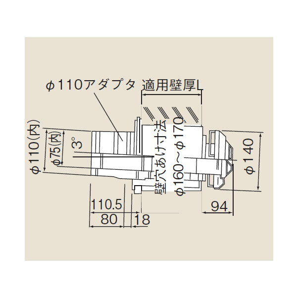 乐天商城 - リンナイ φ120×φ80給排気部材 FF 2重管用 FFT-12A-500 給排気トップ (21-5654) FFT12A500 給湯器【純正品】