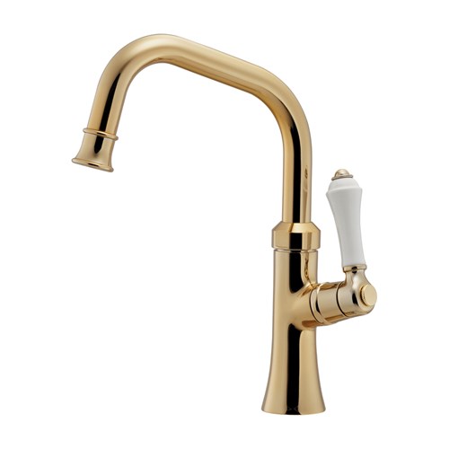 カクダイ【700-738-AG】立水栓（トール）//アンティークゴールド 90度開閉ハンドル