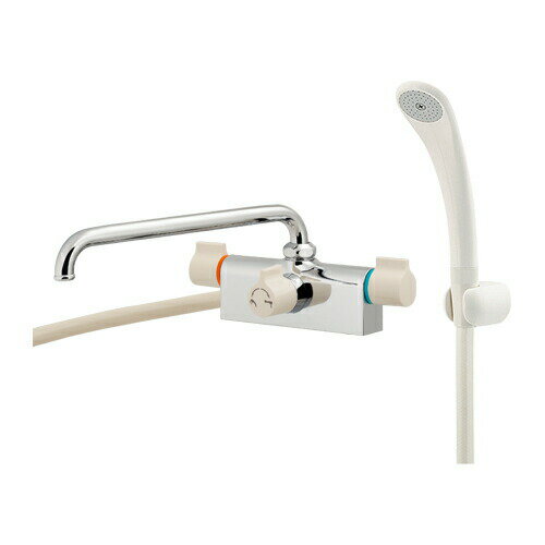 【152-243】 カクダイ 2ハンドルシャワー混合栓