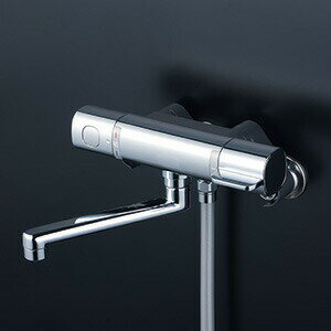 KVK ケーブイケー 【FTB100KWPFR2T】 サーモスタット式シャワー・ワンストップシャワー付（240mmパイプ..