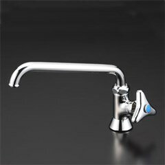 KVK 立形自在水栓 300ミリパイプ付 K16NDR30 単水栓 K16NDR30【純正品】