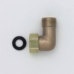 KVK ナット付エルボ Z272 継手・配管部品 Z272 【純正品】