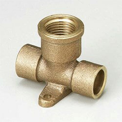 Rakuten - KVK 銅管用座付水栓チーズ 13 (1/2) ×15.88 Z732 継手・配管部品 Z732 【純正品】