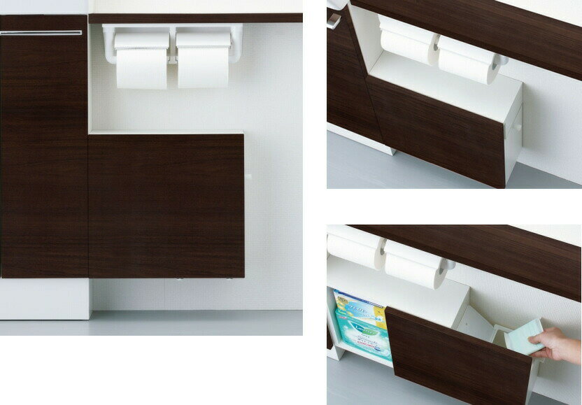 【代引・後払い不可】TSF-304L INAX イナックス ・リクシル カラクリキャビネット (左仕様) TSF304L コ..