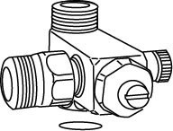 LIXIL リクシル 　CF-005-1　トイレ シャワートイレ 別売給水分岐金具 分岐金具 止水栓付 INAX イナッ..