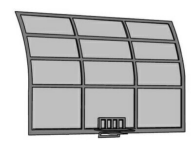 冷氣機 - CWD001097 パナソニック Panasonic エアコン（CS-2* 数字で始まる） エアフイルター【純正品】