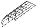 CWD001341 パナソニック Panasonic エアコン(CS-2* 数字で始まる) エアフィルター(左側用)【純正品】