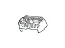 ESST8NR0007 パナソニック Panasonic メンズシェーバー キャップ・カバー・ケース 外刃フレーム(赤)【純正品】