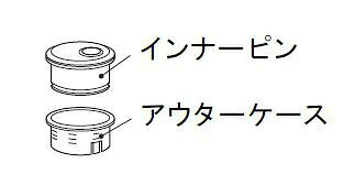 乐天商城 - MDU900S2 パナソニック Panasonic 調整付マグネットガイドピン（シルバー）【純正品】