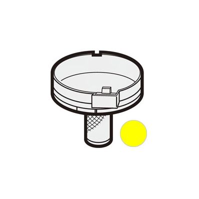 シャープ[SHARP] 【2172130130】 掃除機用 筒型フィルター（上）＜イエロー系＞（217 213 0130） 【純正品】