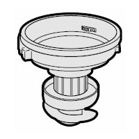 【2173440016】 シャープ SHARP カップカバー(筒型フィルター付き) 掃除機 別売オプション品 【純正品】