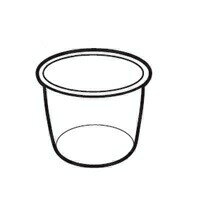 【2349340026】 シャープ SHARP 計量カップ 炊飯器 別売オプション品 【純正品】